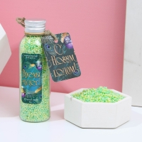 Жемчуг для ванны &laquo;Время чудес&raquo;, 75 г, аромат яблочного смузи, Новый Год