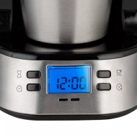 Кофеварка Kitfort КТ-795, капельная, 750 Вт, 0.42 л, чёрно-серебристая Кофеварка Kitfort КТ-795, капельная, 750 Вт, 0.42 л, чёрно-серебристая