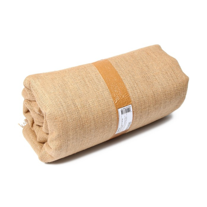 Джут натуральный, 10 &times; 1,06 м, плотность 360 г/м&sup2;, плетение 69/44