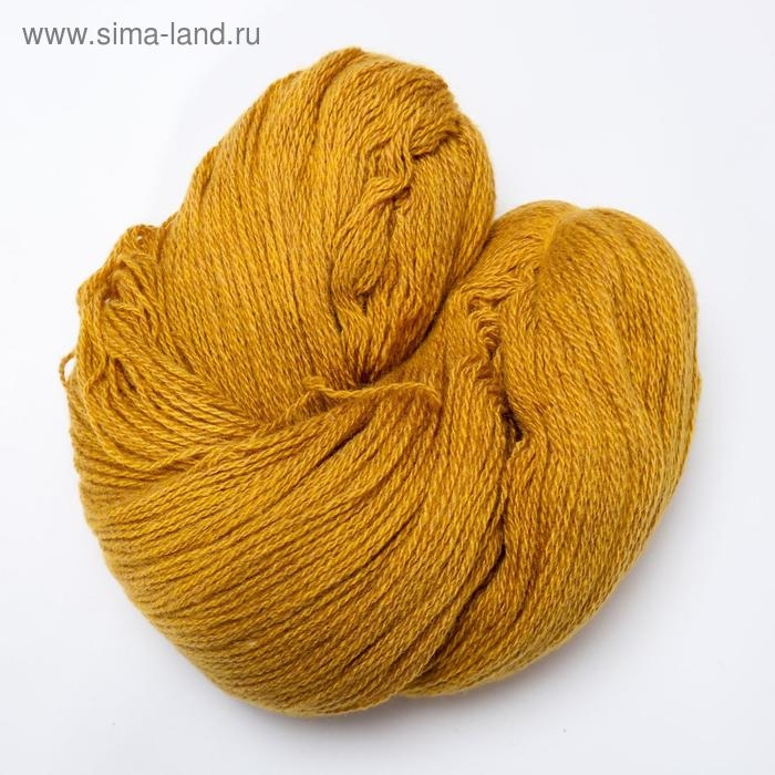 Пряжа Пряжа "Карачаевская" 100% акрил 820-850м/250-280гр (40 Горчица)