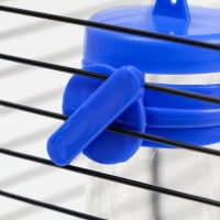 Поилка для грызунов "Пижон", 250 мл, синяя Поилка для грызунов "Пижон", 250 мл, синяя