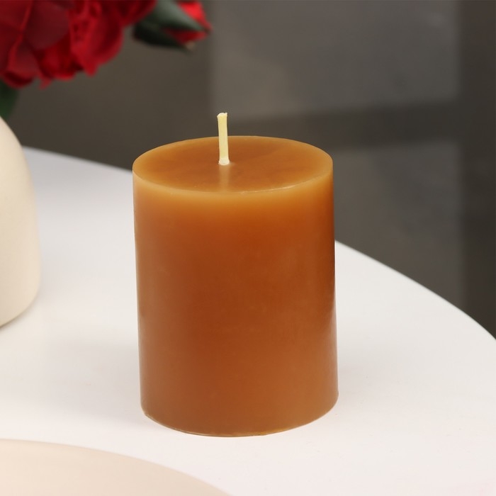 Свеча-цилиндр ароматическая Свеча-цилиндр ароматическая "Лаванда и цитрус", 6х7,5 см