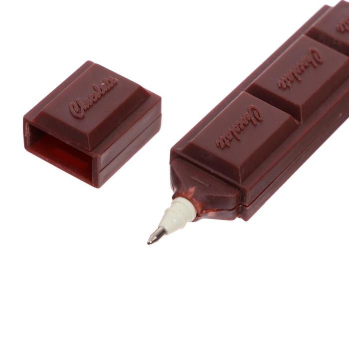 Ручка шариковая-прикол "Шоколадка", МИКС