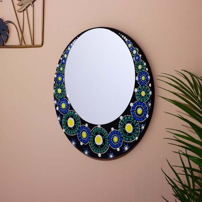 Зеркало 30 см, дерево Зеркало 30 см, дерево