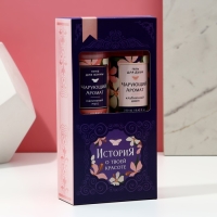 Подарочный набор косметики &laquo;История о твоей красоте&raquo;, гель для душа 250 мл и пена для ванны 250 мл, ЧИСТОЕ СЧАСТЬЕ
