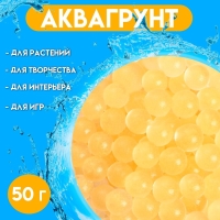 Аквагрунт &laquo;Жемчужный&raquo;, 50 г, золото