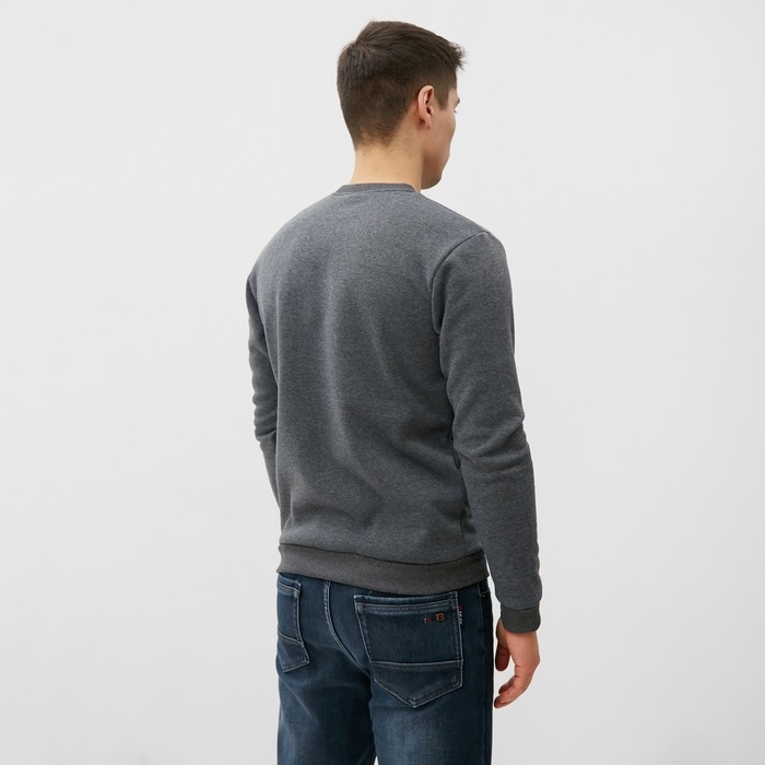 Свитшот мужской НАЧЁС, цвет серый, размер 56 Свитшот мужской НАЧЁС, цвет серый, размер 56