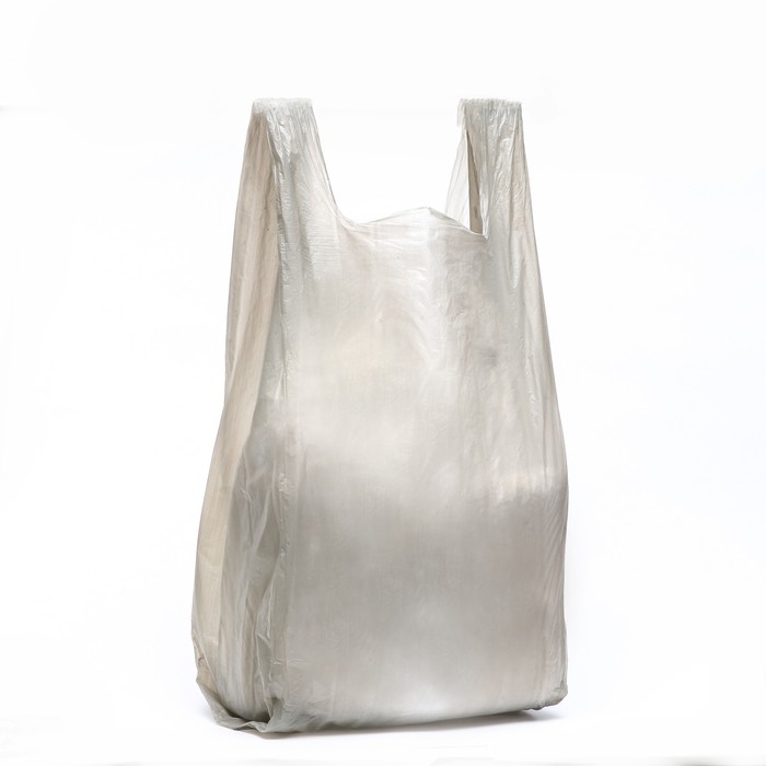 Мешки для мусора с ручками 60 л &laquo;Чистяк&raquo;, ПНД, 15 мкм, набор 20 шт, 36 х 26 х 79 см