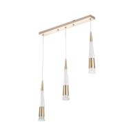 Светильник BayerLux "Галассия" 3хLED 9Вт золото 50х3,2х32-182120 см Светильник BayerLux "Галассия" 3хLED 9Вт золото 50х3,2х32-182120 см