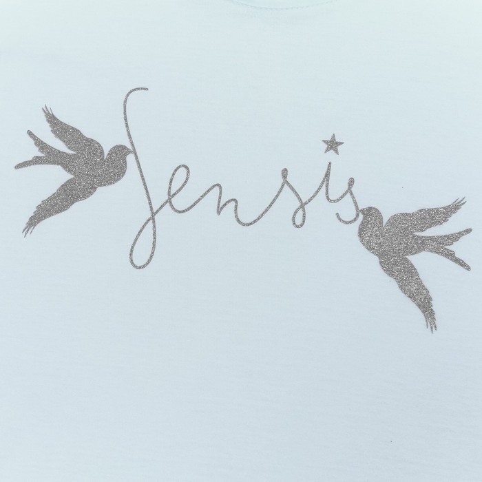 Комплект домашний женский (футболка/шорты), цвет голубой, размер 48