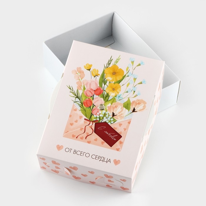 Коробка складная «От всего сердца », 16 х 12 х 5 см Коробка складная «От всего сердца », 16 х 12 х 5 см