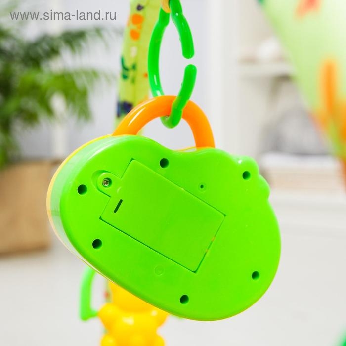 Развивающий коврик с дугами &laquo;Ростомер Жирафик&raquo;, р-р 81х68х0,5 см.