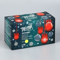 Гирлянда &laquo;Занавес&raquo; 2 &times; 1.5 м, IP20, прозрачная нить, 360 LED, свечение жёлтое, 8 режимов, 220 В