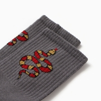 Набор подарочный "Snake" плед, носки (2 пары), термостакан