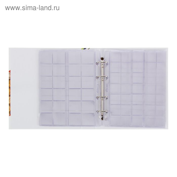 Альбом для монет Альбом для монет "Современные монеты", 230 х 270 мм, Optima, 10 скользящих листов