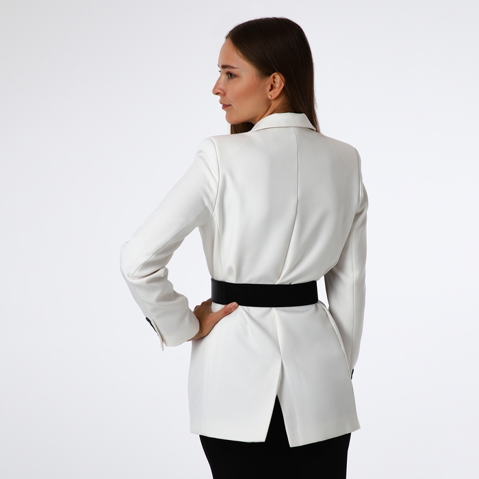 Ремень женский, ширина 4,5 см, пряжка золото, цвет чёрный