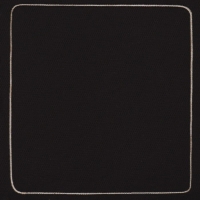 Набор заплаток для верхней одежды, клеевые, лист 10 &times; 18 см, 10 шт, цвет чёрный