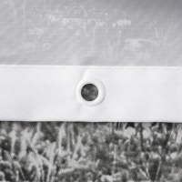 Штора для ванны Доляна &laquo;Слон&raquo;, 180&times;180 см