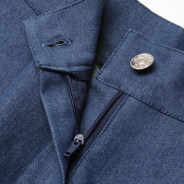 Брюки женские джинсовые  MINAKU цвет темно-синий, р-р 44