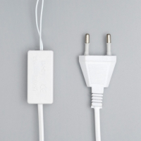 Светодиодный куст &laquo;Розы розовые&raquo; 45 см, 24 LED, постоянное свечение, 220 В, свечение тёплое белое