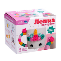 Кружка для декора полимерной глиной «Волшебный единорог», 300 мл. Кружка для декора полимерной глиной «Волшебный единорог», 300 мл.