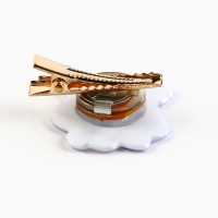 Заколка для волос светящаяся &laquo;Милашка Чиби&raquo;, 3 х 3 см