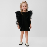 Платье для девочки MINAKU: PartyDress цвет чёрный, рост 152 Платье для девочки MINAKU: PartyDress цвет чёрный, рост 152