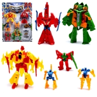 Набор роботов «Авиаботы», трансформируются, 6 штук Набор роботов «Авиаботы», трансформируются, 6 штук