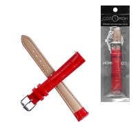 Ремешок для часов "Соломон", 18 мм, натуральная кожа, l-20 см, красный Ремешок для часов "Соломон", 18 мм, натуральная кожа, l-20 см, красный