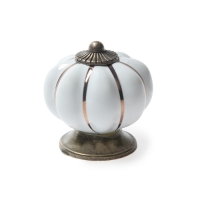 Ручка-кнопка PEONY Ceramics 001, керамическая, белая Ручка-кнопка PEONY Ceramics 001, керамическая, белая