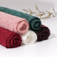 Кружевная эластичная ткань, 175 мм × 2,7 ± 0,5 м, цвет белый Кружевная эластичная ткань, 175 мм × 2,7 ± 0,5 м, цвет белый