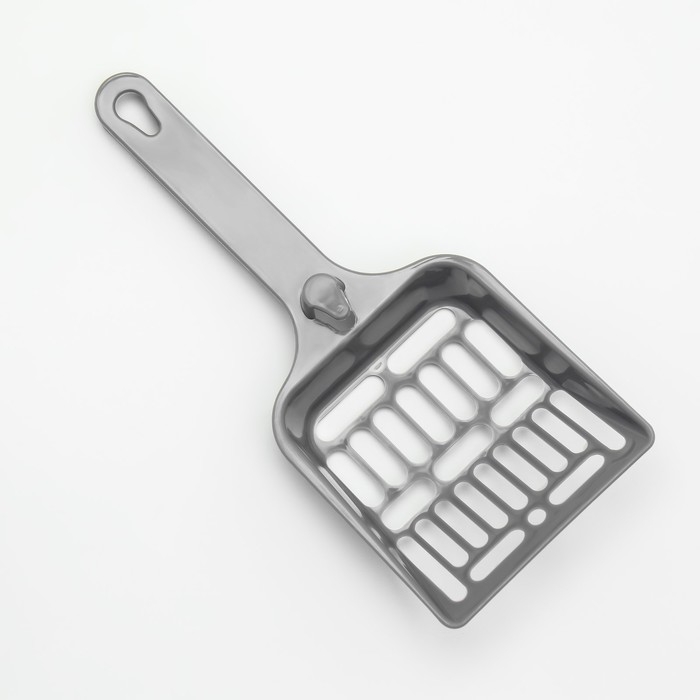 Туалет с прозрачными бортами с совком и фильтром, 50 х 34 х 18 см, коричневый Туалет с прозрачными бортами с совком и фильтром, 50 х 34 х 18 см, коричневый