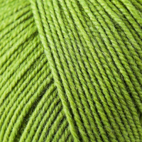 Пряжа "Австралийский меринос" 95%мерин.шерсть,5% акрил объёмный 400м/100гр (252-Зел.горох)