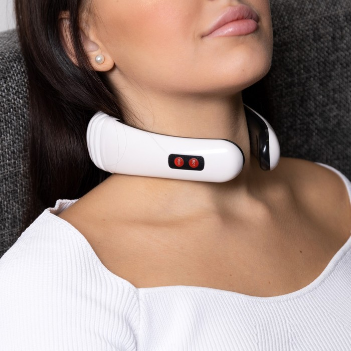 Массажёр для шеи Luazon LEM-16, 6 режимов, 2хААА (не в комплекте) Массажёр для шеи Luazon LEM-16, 6 режимов, 2хААА (не в комплекте)