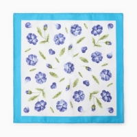 Набор женских носовых платков 45451-1 30х30см 12шт, жаккард сатин 82г/м, хл100%