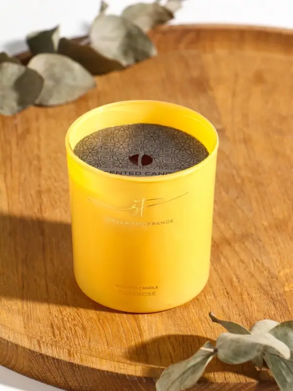 Свеча ароматическая Stella Fragrance 160 гр, Tuberose