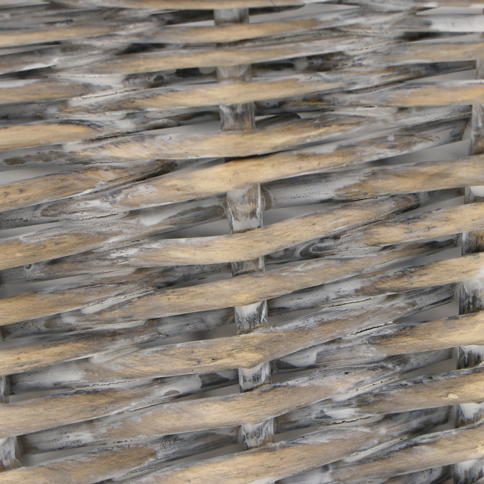 Набор корзин &laquo;Косичка&raquo;, 3 шт, 40&times;17/45 см, 32&times;16/40 см, 26&times;16/37 см, ива