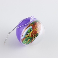 Новогодний шар ёлочный &laquo;Все исполнит новый год&raquo;, на Новый год, d = 6 см