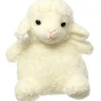 Мягкая игрушка "Ягнёнок" цвет белый, 20 см