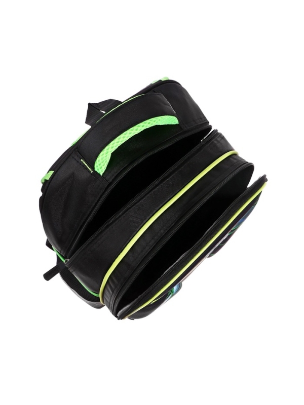 Рюкзак каркасный школьный, 39 х 30 х 14 см, Calligrata "Футбольный мяч"