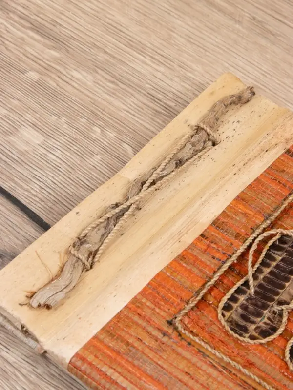 Фотоальбом "Шлепанцы" 10 листов, 19х19х2 см, цв. оранжевый