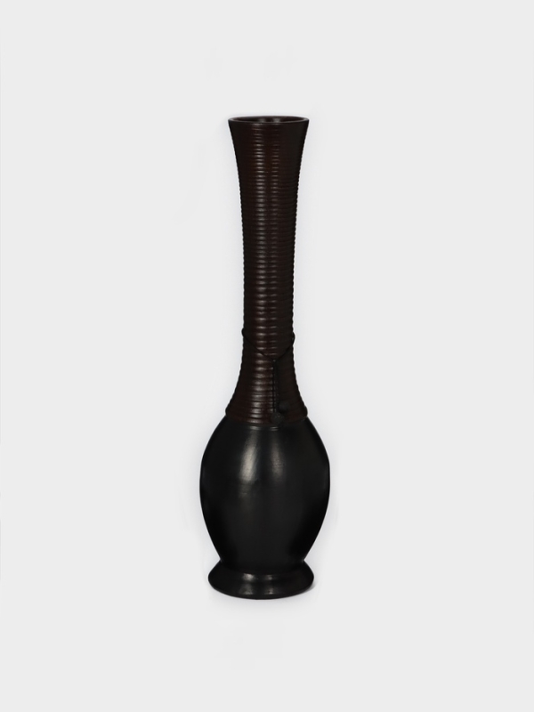 Ваза этническая &laquo;Клеопатра&raquo;, керамика, 60 см, 2 сорт, Иран