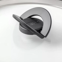 Плоская стеклянная крышка Butterfly 24 см, с паровыпуском