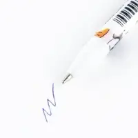 Ручка шариковая синяя паста 0.5 мм с колпачком &laquo;Котики&raquo; пластик