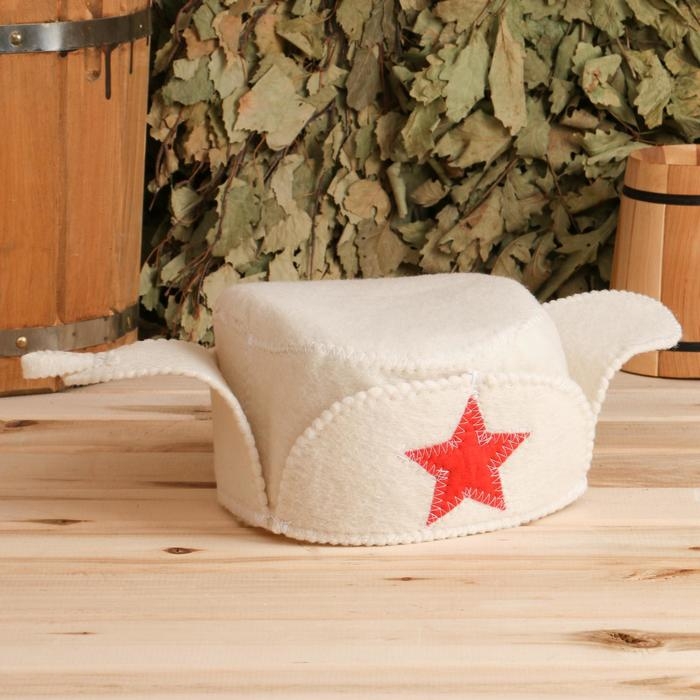 Шапка для бани Шапка для бани "Ушанка"