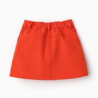 Юбка джинсовая KAFTAN р. 30 (98-104 см), оранжевый Юбка джинсовая KAFTAN р. 30 (98-104 см), оранжевый