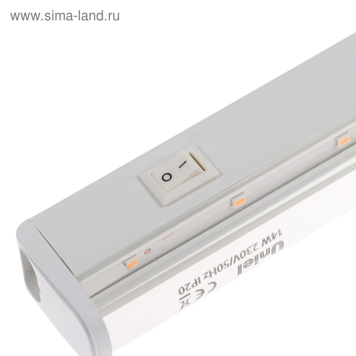 Фитосветильник светодиодный Uniel, 14 Вт, 872 мм, IP20, 220 В, полноспектральный, с выкл.