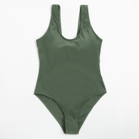 Купальник слитный Basic MINAKU, цвет зелёный, размер 44 Купальник слитный Basic MINAKU, цвет зелёный, размер 44