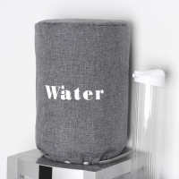 Чехол на бутыль для кулера Доляна Water, 19 л, лён, серый Чехол на бутыль для кулера Доляна Water, 19 л, лён, серый