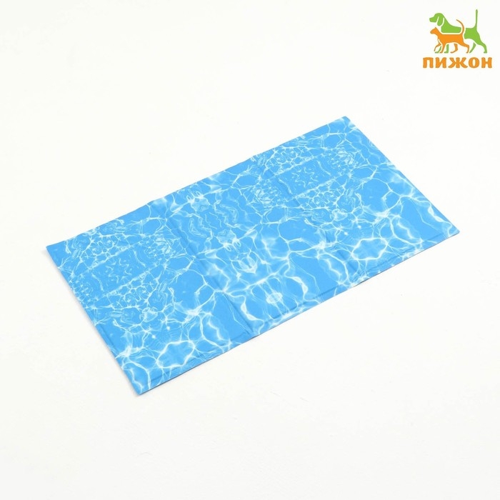 Коврик охлаждающий (гель), 90 х 50 см, волны